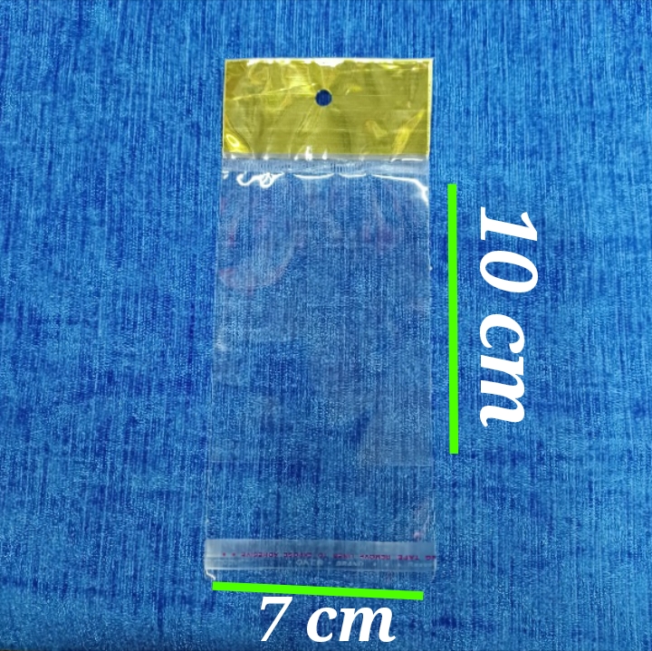 500 گرم (۶۰۰ عدد) سایز ۷x10سلفون لب چسب رگال دار