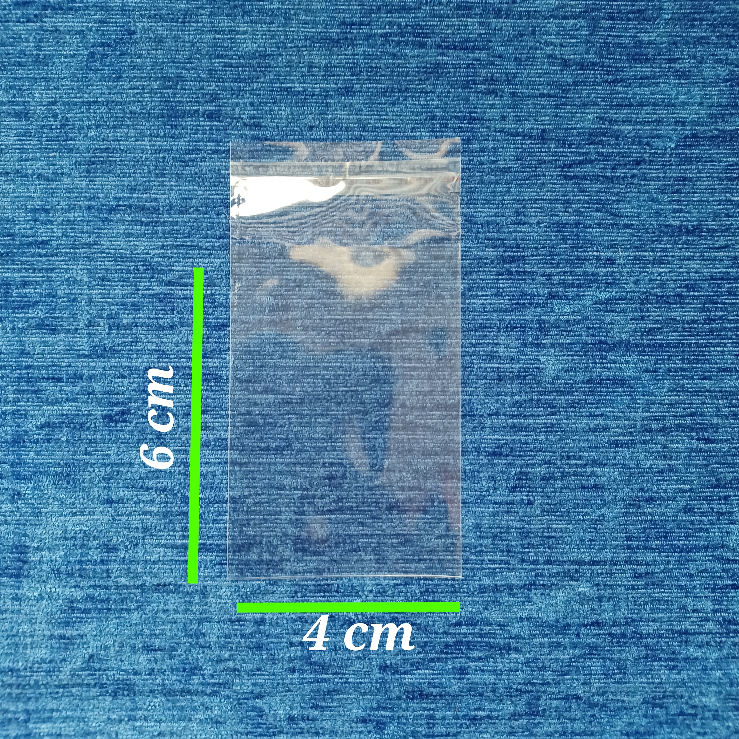 125 گرم(50۰ عدد) سایز 4x6 سلفون لبه چسبدار خارجی